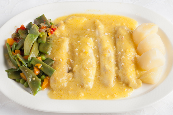Lenguado al Albariño