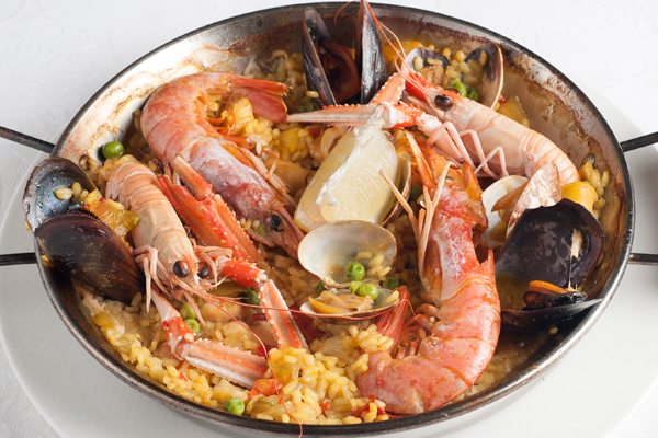 Paella a la marinera